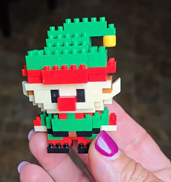 Weihnachts-Baustein-Kalender